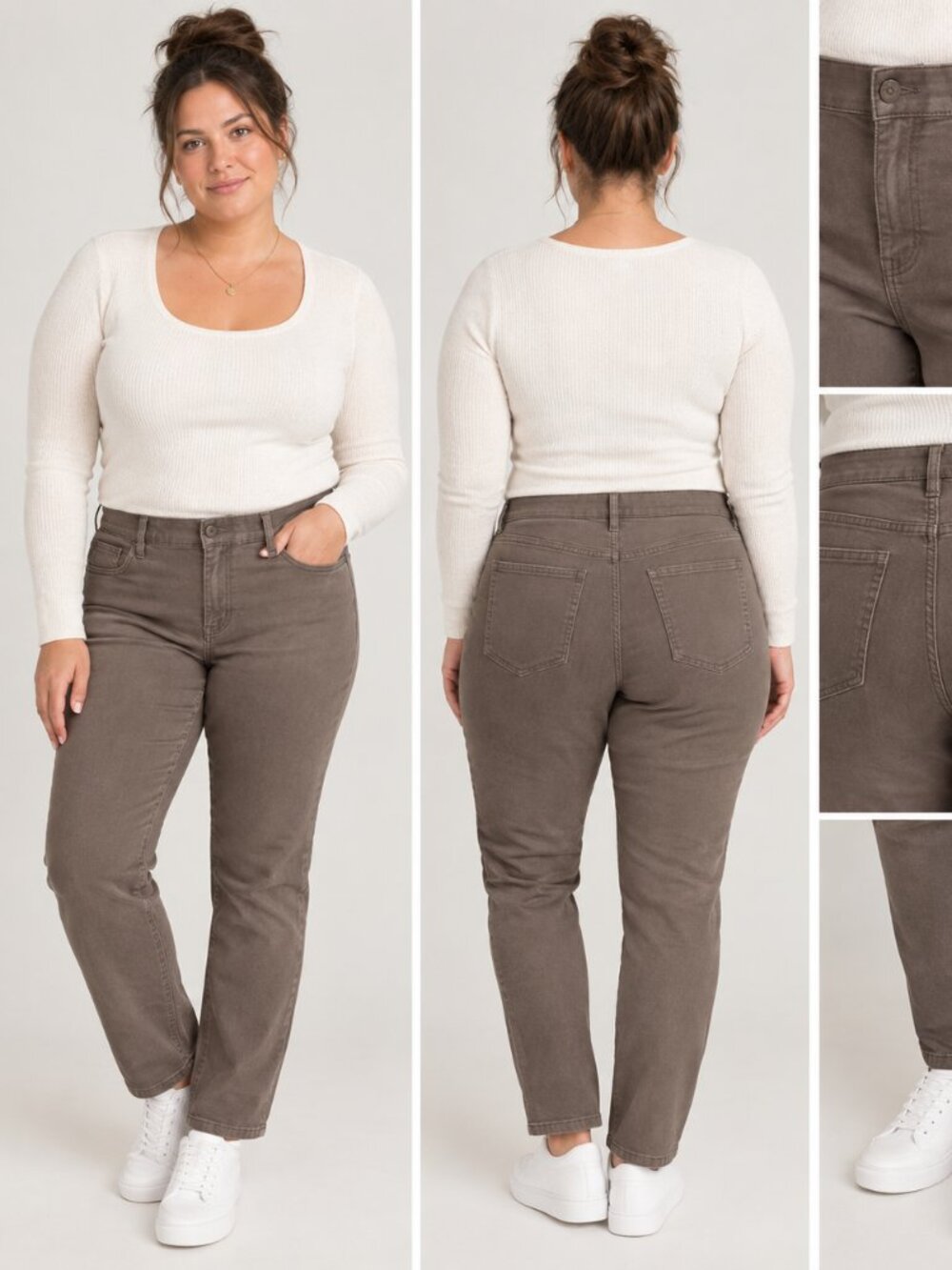 GAP Women's Size 14R Slim Fit Jeans in Brown